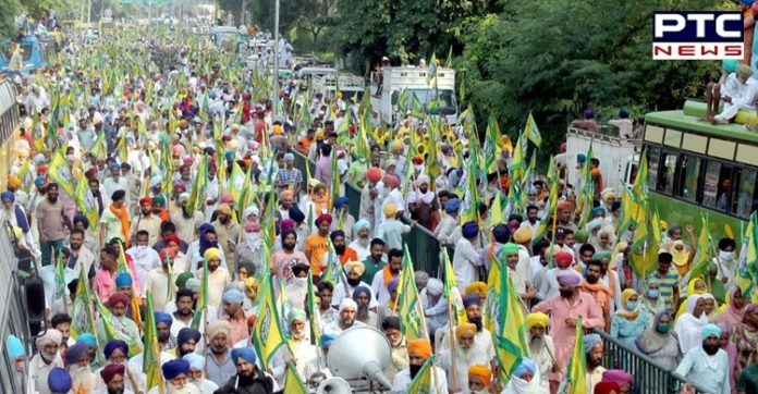 Farmers Protest 2 BKU (Ekta Ograhan) delegation meeting with the Cabinet Sub-Committee in Punjab Bhawan