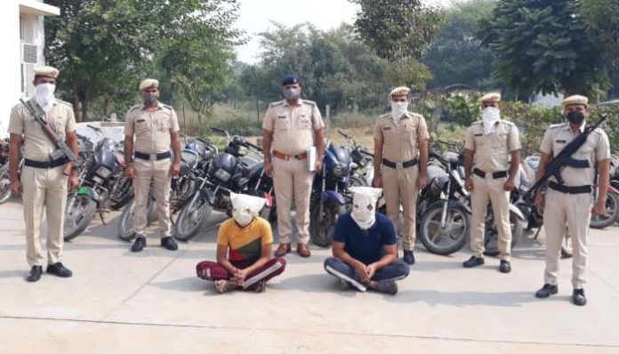 Gang of two-wheeler thieves busted, 38 bikes recovered (4) Stolen Bike Found