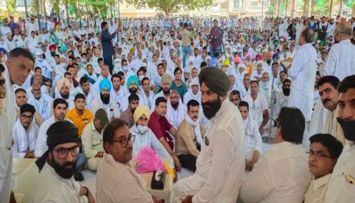 INLD Protest in Sirsa against Agri Laws Haryana News (1) INLD Protest in Sirsa against Agri Laws | Haryana News