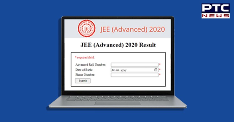 JEE Advanced Result 2020 declared; check toppers list here