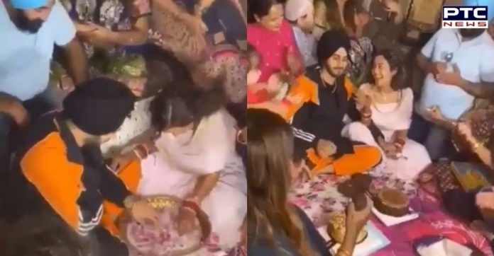 Watch: Neha Kakkar and Rohanpreet Singh perform 'ring finding' ceremony Watch: Neha Kakkar and Rohanpreet Singh perform 'ring finding' ceremony