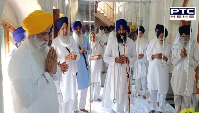 ਗੁਰੂਦੁਆਰਾ ਸ੍ਰੀ ਰਾਮਸਰ ਸਾਹਿਬ ਵਿਖੇ ਪਸ਼ਚਾਤਾਪ ਵਜੋਂ ਰਖਵਾਏ ਸ੍ਰੀ ਆਖੰਡ ਪਾਠ ਸਾਹਿਬ ਦੇ ਪਾਏ ਗਏ ਭੋਗ