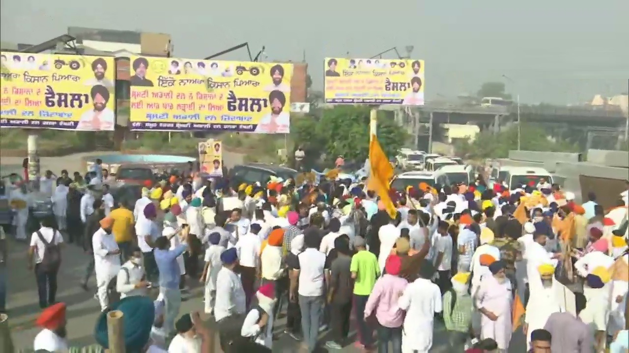 Punjab: Kisan March, led by Sukhbir Badal, begins from Amritsar