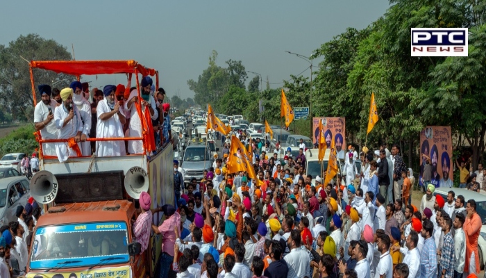 ਖੇਤੀ ਬਿਲਾਂ ਖਿਲਾਫ਼ ਤਿੰਨਾਂ ਤਖ਼ਤਾਂ ਤੋਂ ਸ਼ੁਰੂ ਹੋਇਆ ਸ਼੍ਰੋਮਣੀ ਅਕਾਲੀ ਦਲ ਦਾ ਕਿਸਾਨ ਮਾਰਚ