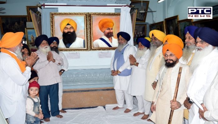 SGPC 1 Shaheed Bhai Avtar Singh Parowal and Shaheed Bhai Mahinga Singh at Pictures Central Sikh Museum Amritsar
