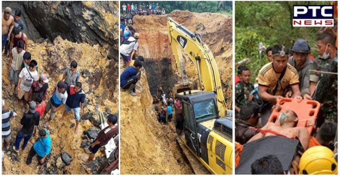 coal mine 2 11 killed as landslides hit illegal coal mine in Indonesia's South Sumatra