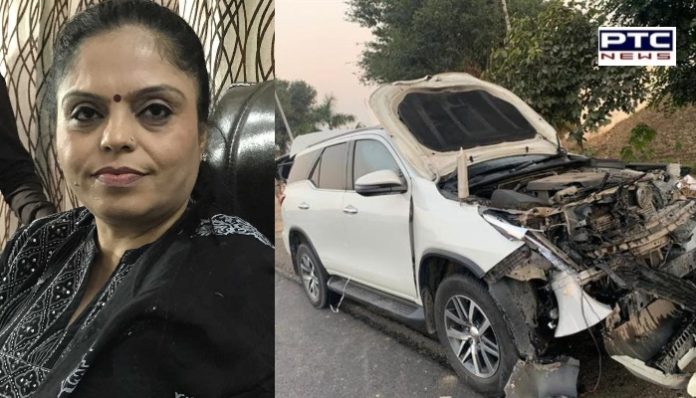 manisha gulati 1 Manisha Gulati Chairperson of Punjab Women Commission injured in road accident in Amritsar