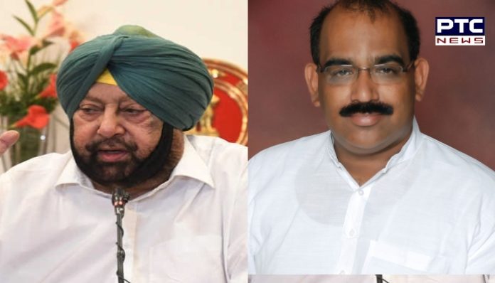 Ashwani Sharma-Captain 1 Captain Amarinder tells Ashwani Kumar to stop fuelling anger among Punjab farmers