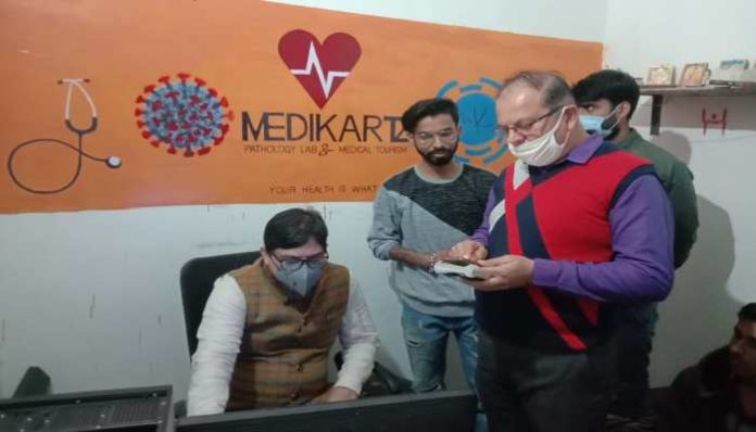 COVID fake report in Gurugram lab, Health Dept Conducted Raid (3) COVID fake report