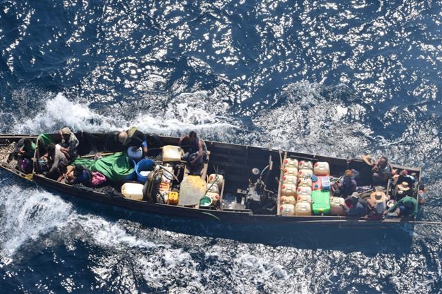 Coast Guard apprehends Myanmarese illegal fishing boat in Indian waters