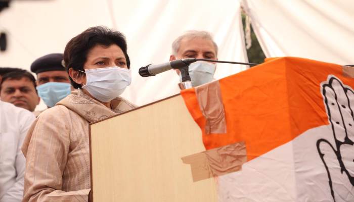 कांग्रेस प्रदेशाध्यक्ष कुमारी सैलजा बोलीं- राइट टू रिकॉल बिल लोकतंत्र पर प्रहार