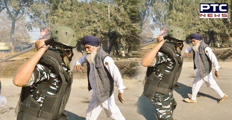 Rahul Gandhi tweets photo of police ‘beating’ old farmer; BJP shares video