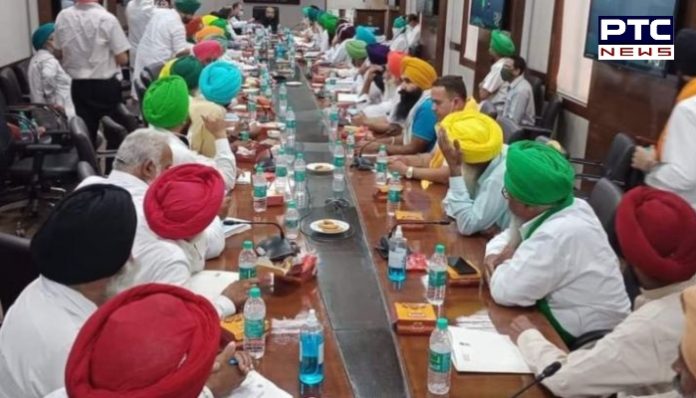 Farmers Meeting 1 30 farmers' organizations of Punjab Decision meeting of Passenger trains