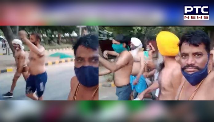 Farmers protest Delhi , Indore farmers protest Out Parliament House in Delhi, Delhi Police arrest 24 farmers