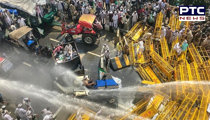 Shiv Sena: Using water cannons on farmers amid cold wave cruel