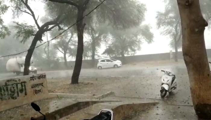 पंजाब, हरियाणा और दिल्ली में बारिश, कई जगह गिरे ओले
