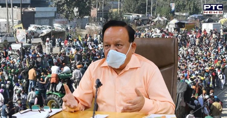 Wear masks and follow social distancing: Dr. Harsh Vardhan on farmers protest