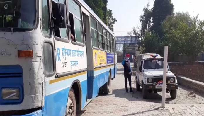 Passenger Died in Haryana Roadways moving bus (3) Passenger Died in Bus