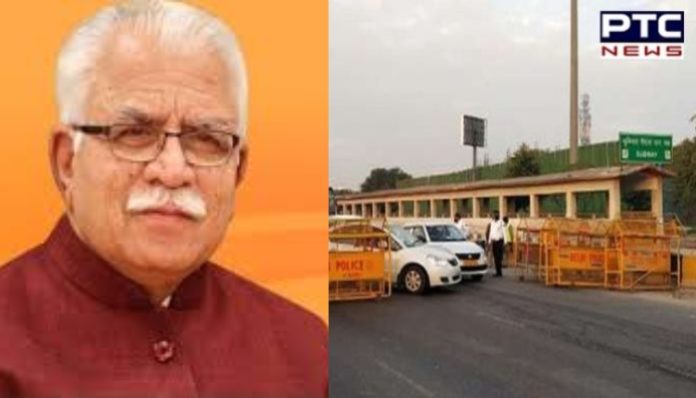 Punjab & Delhi borders sealed 1 Haryana government has sealed all the borders with Punjab and Delhi