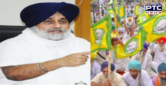 Sukhbir Singh Badal 1 Sukhbir lashes out against denial of democratic rights to farmers