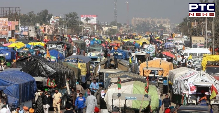 Amid farmers protest against farm laws 2020, Tikri border and Singhu border closed for any traffic movement, the Delhi Traffic Police said.
