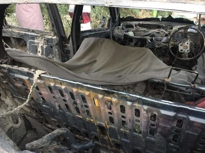 BURNT CAR DELHI