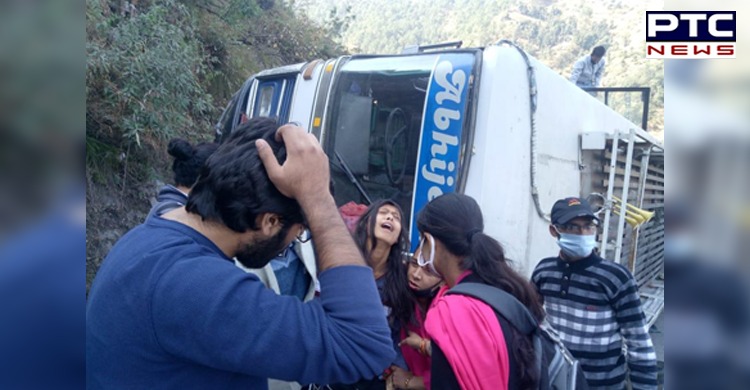 Chandigarh-Shimla highway: 1 dead, 20 injured in road accident near Salogra