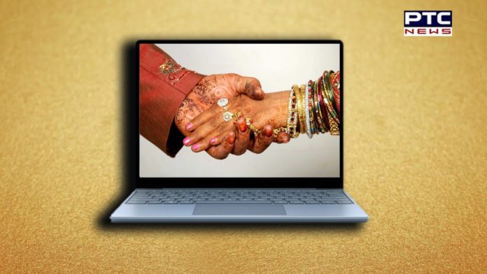 online marriage 2 Uttar Pradesh The groom accepted his marriage online without coming