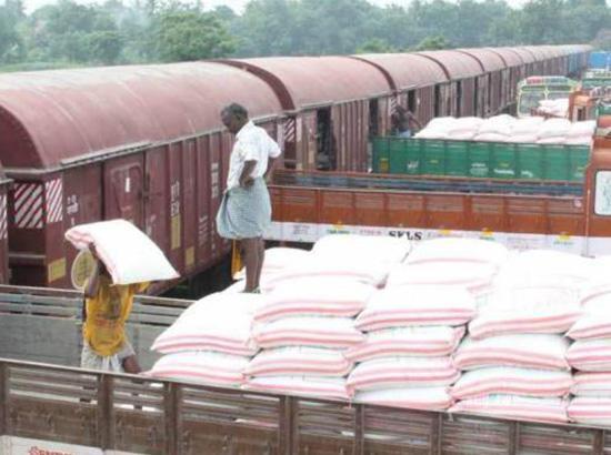 Resumption of rail traffic lead to arrival of 114348 MT urea in state trough 46 rakes
