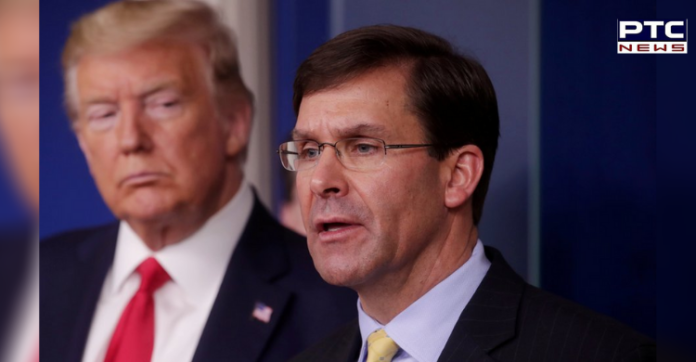 trump Esper Trump