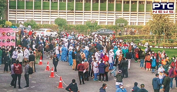 5,000 AIIMS nurses go on indefinite strike over salary hike