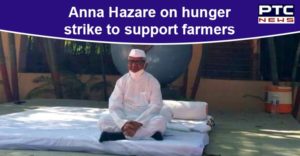 Anna Hazare goes on hunger strike to support farmers