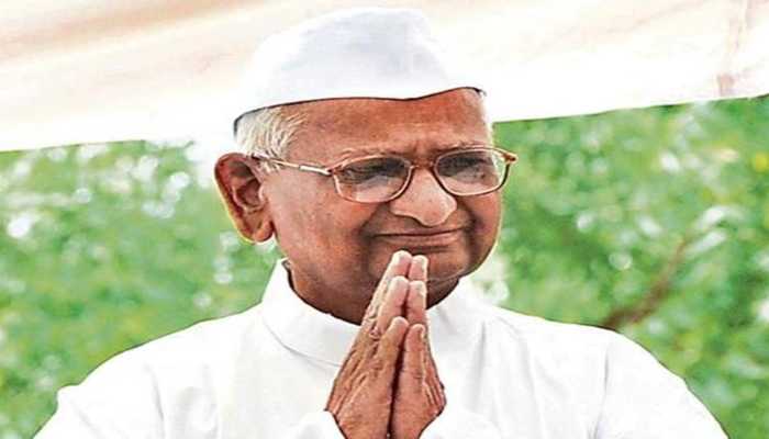 Social activist Anna Hazare 
