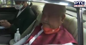 Amit Shah and Narendra Singh Tomar arrive at the residence of BJP President JP Nadda, meeting over farmers protest