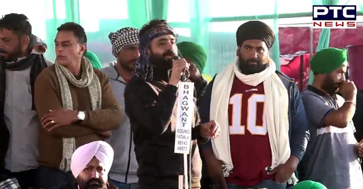 Babbu Maan reaches Singhu Border to support farmers