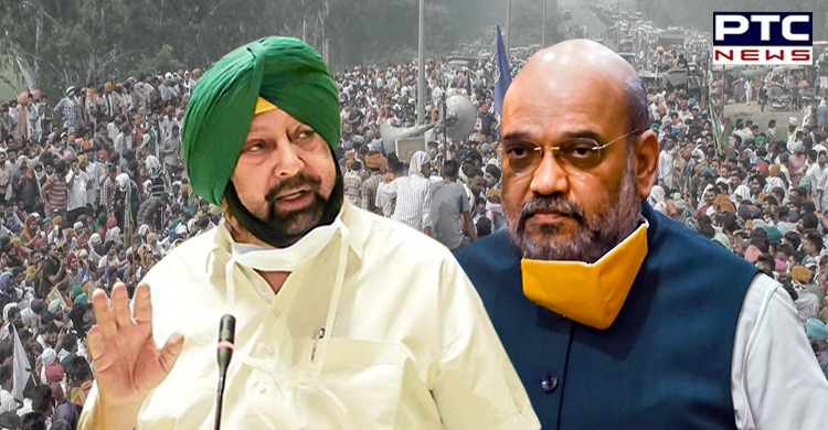 Captain meets Shah, appeals to Centre and farmers to find early solution
