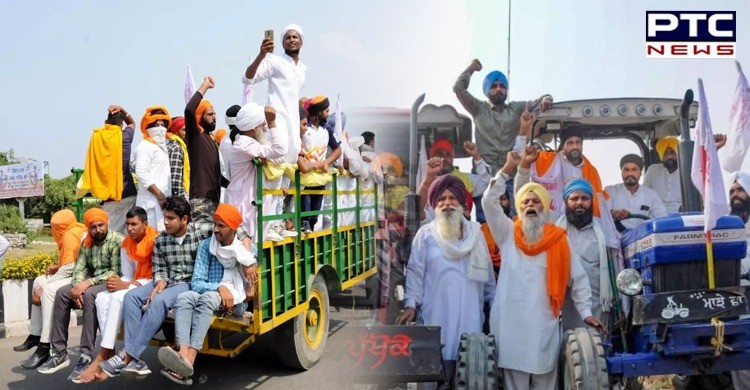 Farmers protest: One lakh Punjab farmers leave for Kundli border