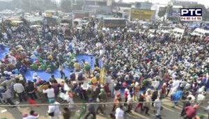 Farmers protest on December 14 against Central Government's Farm laws 2020
