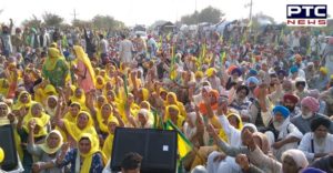 Farmers Protest Delhi border against the Central Government's Farm laws 2020