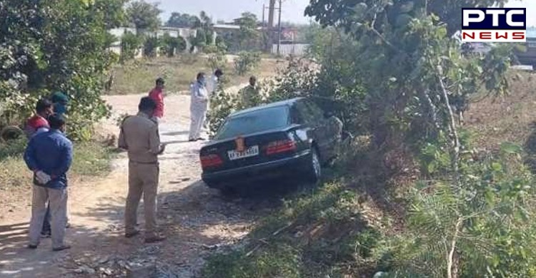 HP Governor's car meets with an accident near Hyderabad