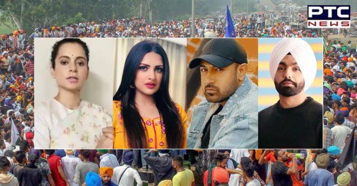 Farmers Protest: Gippy Grewal, Ammy Virk & others lash at Kangana Ranaut Farmers Protest: Gippy Grewal, Ammy Virk & others lash at Kangana Ranaut