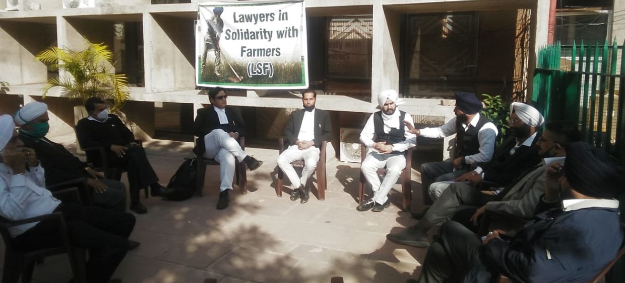 Day 8 of peaceful protest at Punjab & Haryana High Court