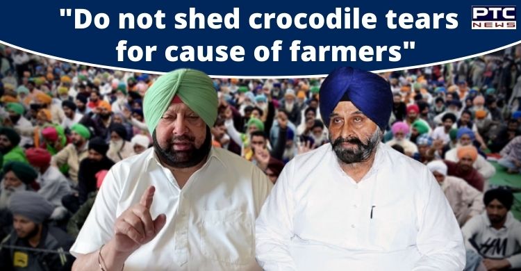 SAD tells CM not to shed crocodile tears for cause of farmers