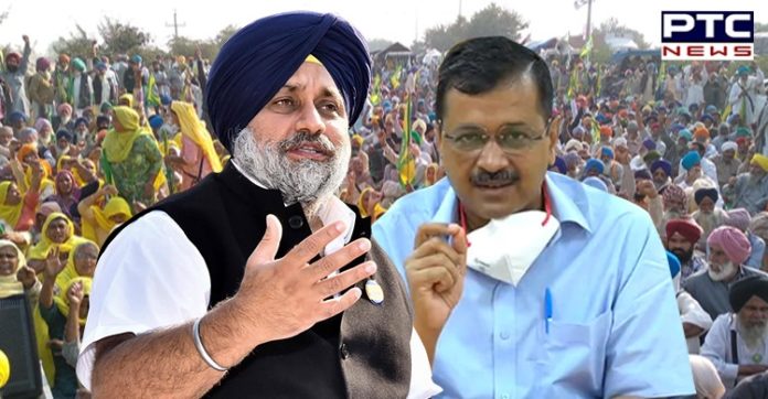 Sukhbir Singh Badal blasts Delhi CM for shedding “Kejriwal tears” on farm laws 2020 Sukhbir Singh Badal blasts Delhi CM for shedding “Kejriwal tears” on farm laws 2020