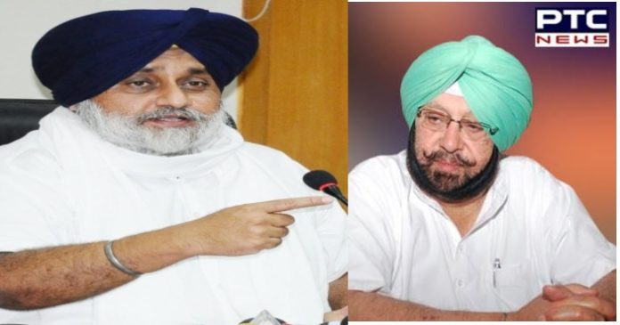 Sukhbir -Captain AMARINDER DANCING TO CENTER'S TUNE TO SABOTAGE FARMERS' MOVEMENT: SUKHBIR