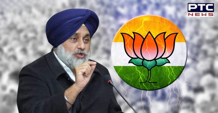 Sukhbir Singh Badal 2 “BJP is real tukde tukde gang in the country : Sukhbir Singh Badal