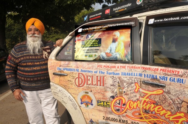 ‘Turban traveller’ on a journey to visit places linked to 9th Guru