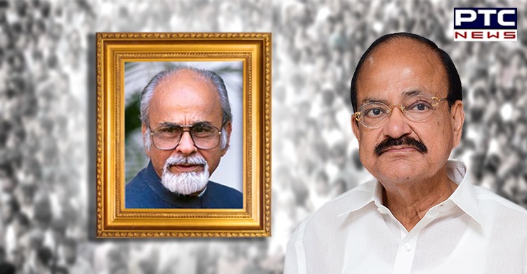 VP Venkaiah Naidu releases commemorative postage stamp in honour of late PM IK Gujral