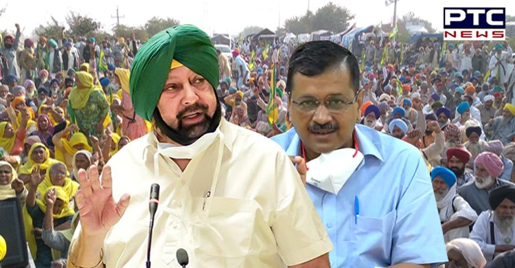 Captain Amarinder Singh lashes out at Kejriwal for low-level politics on farmers' issue