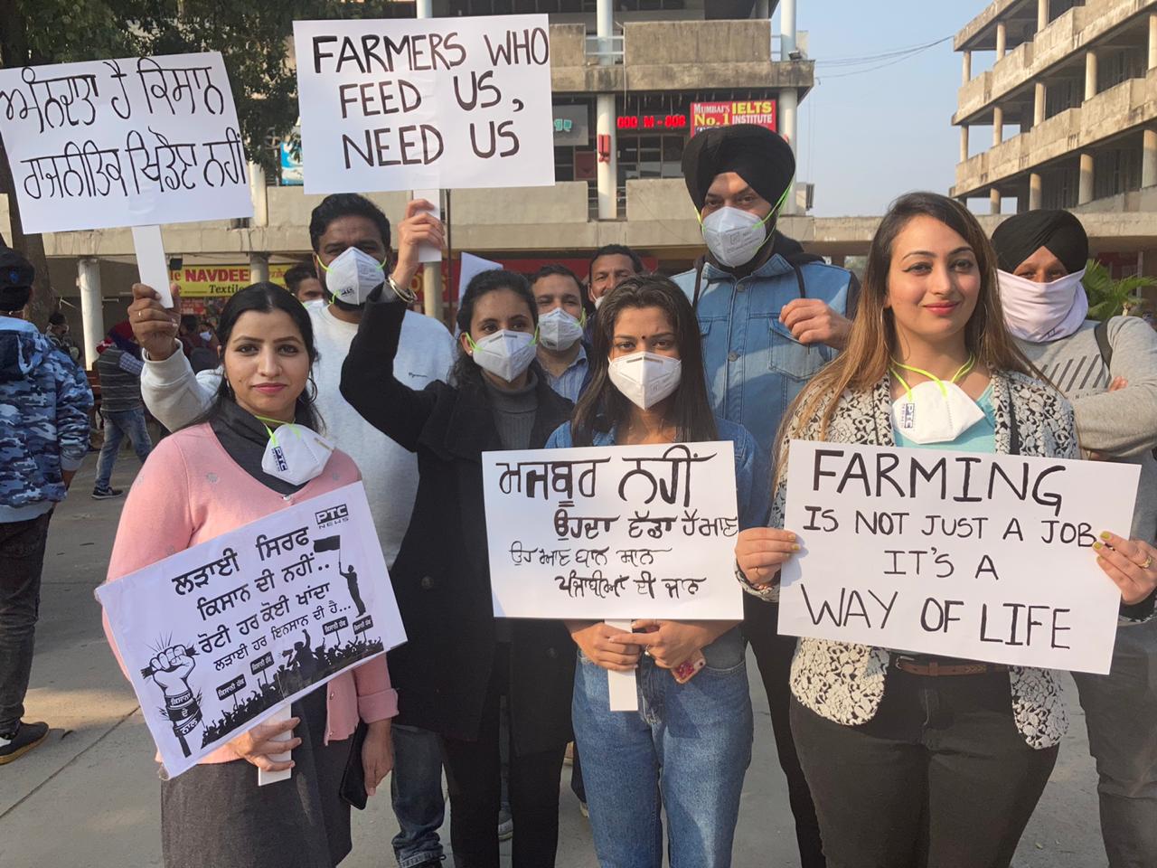 Farmers protest: While farmers are protesting against farm laws 2020, PTC Network makes PTC News Channel free on PTC Play App for farmers.